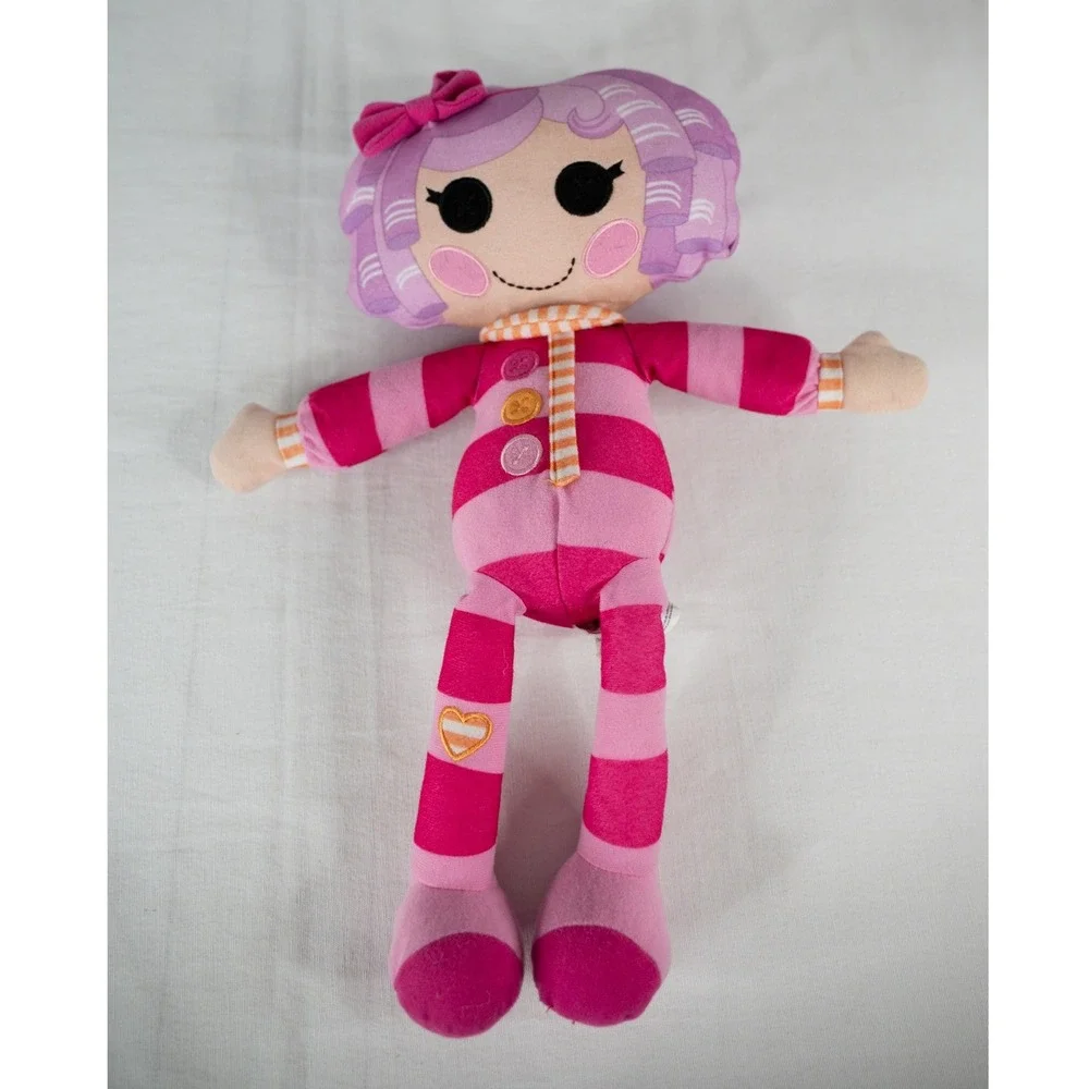 Lalaloopsy Pillow Featherbed Plush Doll Kids 16 Inch Pink Purple Good Soft Toy